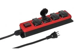 STEFFEN Steckdosenleiste STEBA 4xT13