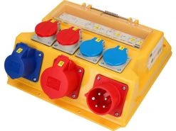 Max Hauri Baustromverteiler CEE 16/5 40 A ohne Zuleitung