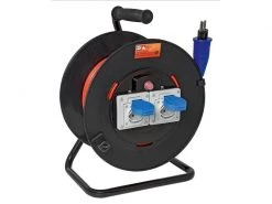 STEFFEN Kabelrolle Bauflex 2x T23, 25 m