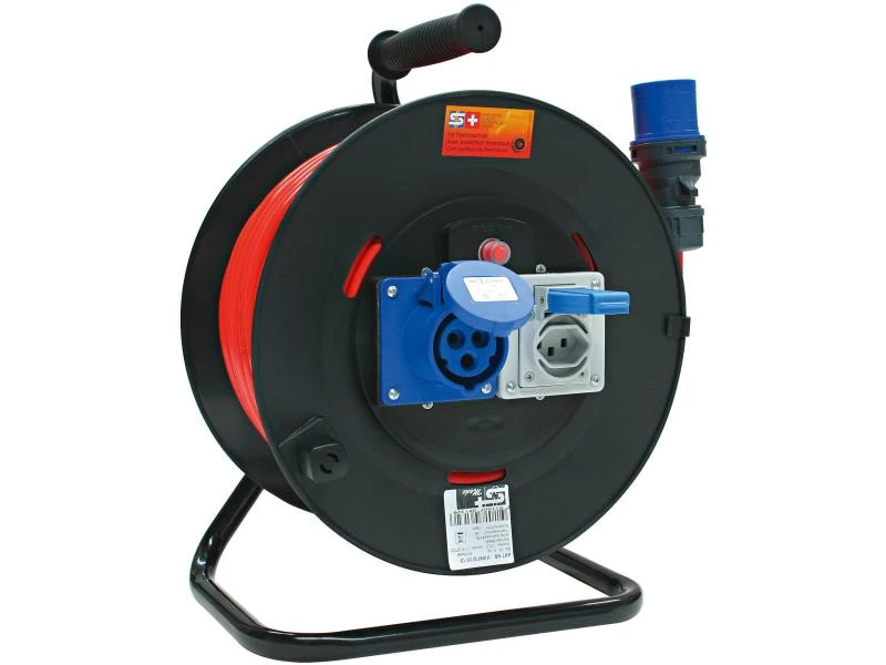 STEFFEN Kabelrolle Bauflex CEE16/3 + T23, 50 m 3 STEFFEN Kabelrolle Bauflex CEE16/3 + T23, 50 m