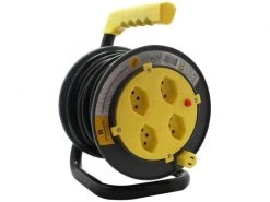 Schönenberger Kabelrolle 15 m Gelb