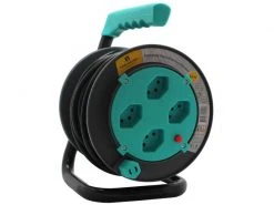 Schönenberger Kabelrolle 15 m Türkis