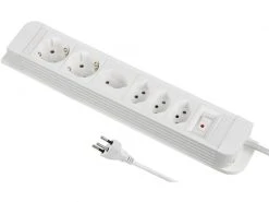 Schönenberger Steckdosenleiste PLUS 4x T13, 2x Schuko