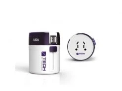 Travel Blue Weltreiseadapter Twist & Slide CH USB